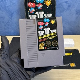 Nintendo NES Balloon Fight PAL ITA GBR Italian COMPLETE Mattel First Print