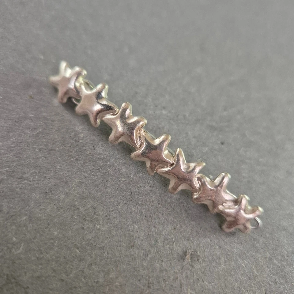 Versilberter Sternen-Anhänger – Stilvoller Akzent für Taschen oder Schmuck - Bild 4 von 4