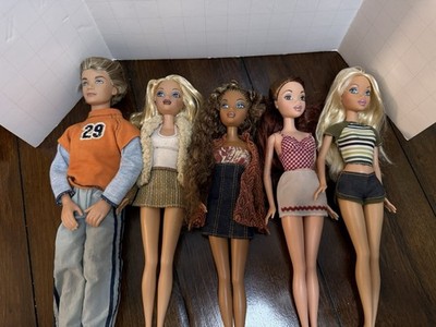 Mattel My Scene Barbie Doll Lot Hudson Kennedy Madison Chelsea First Edition