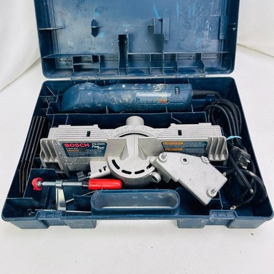 Bosch 1640VS Fine Cut Saw FS2000 Miter Table Tested w/ Blades, 1 Clamp & Case