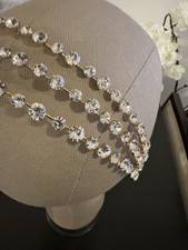 Bridal headbands for women rhinestone