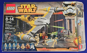 Lego Star Wars: Naboo Starfighter (75092) with open box & all pieces