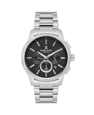 DANIEL KLEIN Men Analog Quartz Casual Watch Classic Dress Black Dial Waterproof