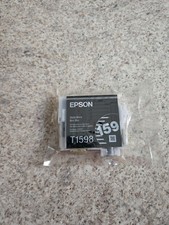 Epson 159 Matte Black Ink Cartridge T1598 T159820 Genuine Best Before 04/2023