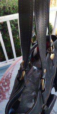 COACH XL 11131 Gigi Black 65th Anniversary Legacy Leather Tote | eBay