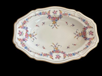 Rosenthal Eloise Chippendale Oval Serving Bowl 12.5'' German Art Deco 1928 RARE