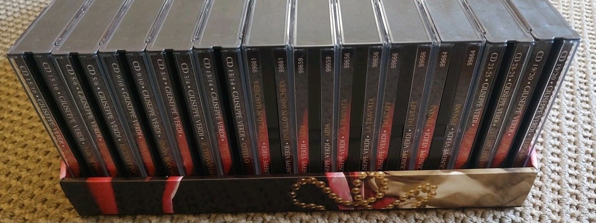Verdi The Great Operas 25 CD Box Set Brilliant Classics | eBay