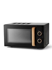 Black Scandi Manual Microwave GMM201WB-21