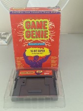 Galoob Game Genie Video Game Enhancer Super Nintendo SNES Boxed No Manual