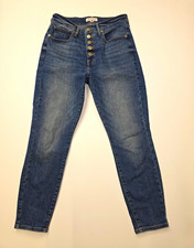 Lucky Brand Bridgette High Rise Skinny Blue Medium Wash Denim Jeans 8 29"