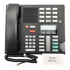 Nortel Norstar M7310 Black Corded Telephone Speakerphone Office Phone