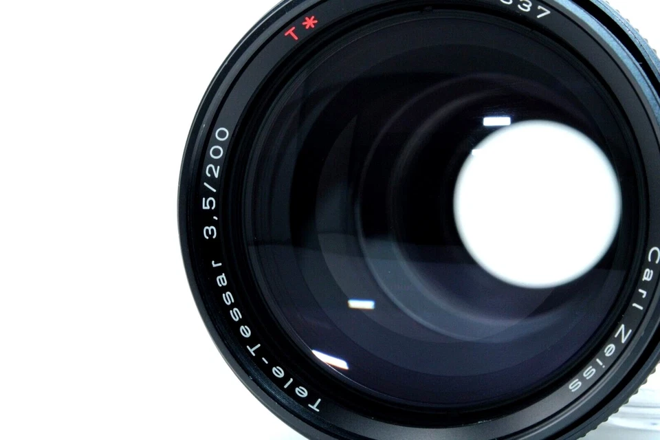 Excellent+++++ Contax Carl Zeiss Tele Tessar 200mm f/3.5 Portrait Lens AEG Japan - Image 3 of 4