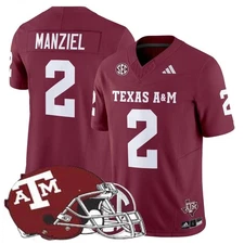 Johnny #2  Manziel Aggies MEN Stitched Jersey All Color