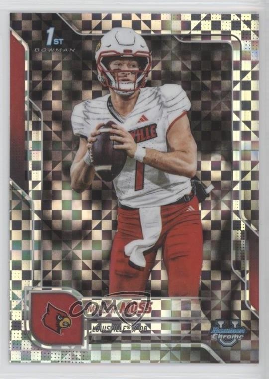 2025 Bowman U Chrome X-Fractor Miller Moss #141 1n8m