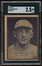 1931 W517 Frank Frisch #16 SGC 2.5