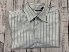 Men s Hugo Boss Shirt Sz 17.5 34/35 Button Down Excellent Condition.