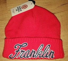 Berretto rosso Franklin & Marshall JNR - taglia unica - unisex 100% acrilico