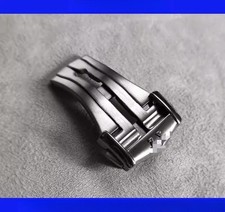 18/20MM adatto per Omega Seamaster 150 300 cinturino in gomma fibbia pieghevole