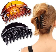 Marrie Hair Clips for Women Strong Large Clip Claw Jaw Clamp - Pack of 3 Clips