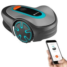 GARDENA 15201-41 SILENO Minimo - Automatic , Made in Europe, Grey....