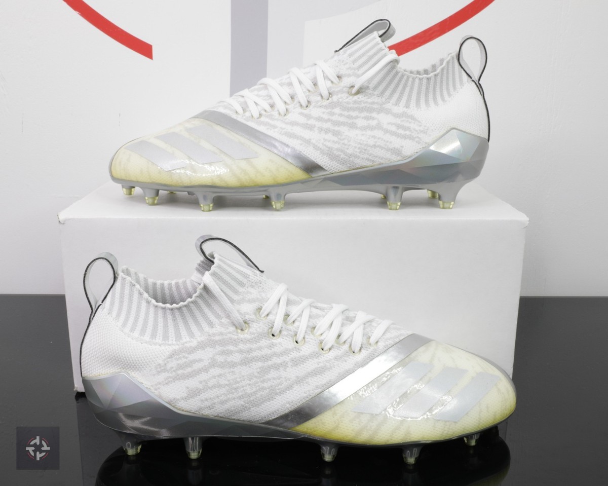 Adidas Adizero 5-Star 7.0 Primeknit White Football Cleats Men's
