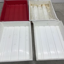 Paterson Photographic Paterson 12x16 Developing Tray Lot Of 4