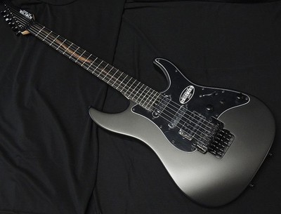 Schecter Ol-Bh-Fr Sbm E Stratfloyd Rose Electric Guitar Satin Black Metallic Out