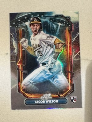 2025 Topps Cosmic Chrome Jacob Wilson Extraterrestrial Talent RC ET-28 Rookie