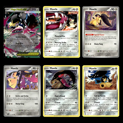 Mega Mawile ex Card Mega Evolution Pokemon Cards Collection Set Deck Building