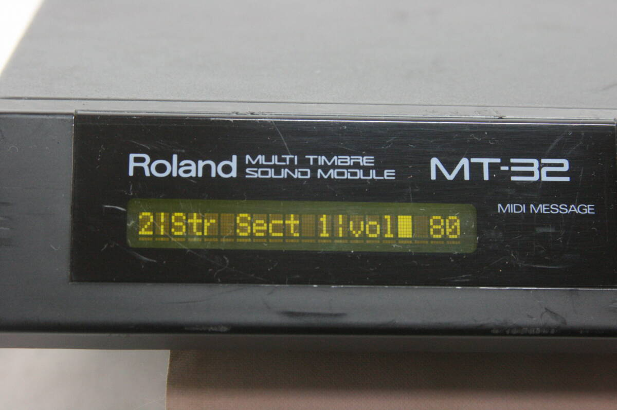 Roland MT-32 Multi Timbre Sound Module Synthesizer working Used | eBay