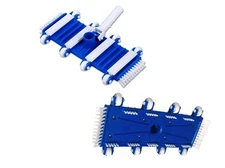 14" Flexible Swimming Pool Vacuum Vac Head w/Nylon Wheels & Side Brush