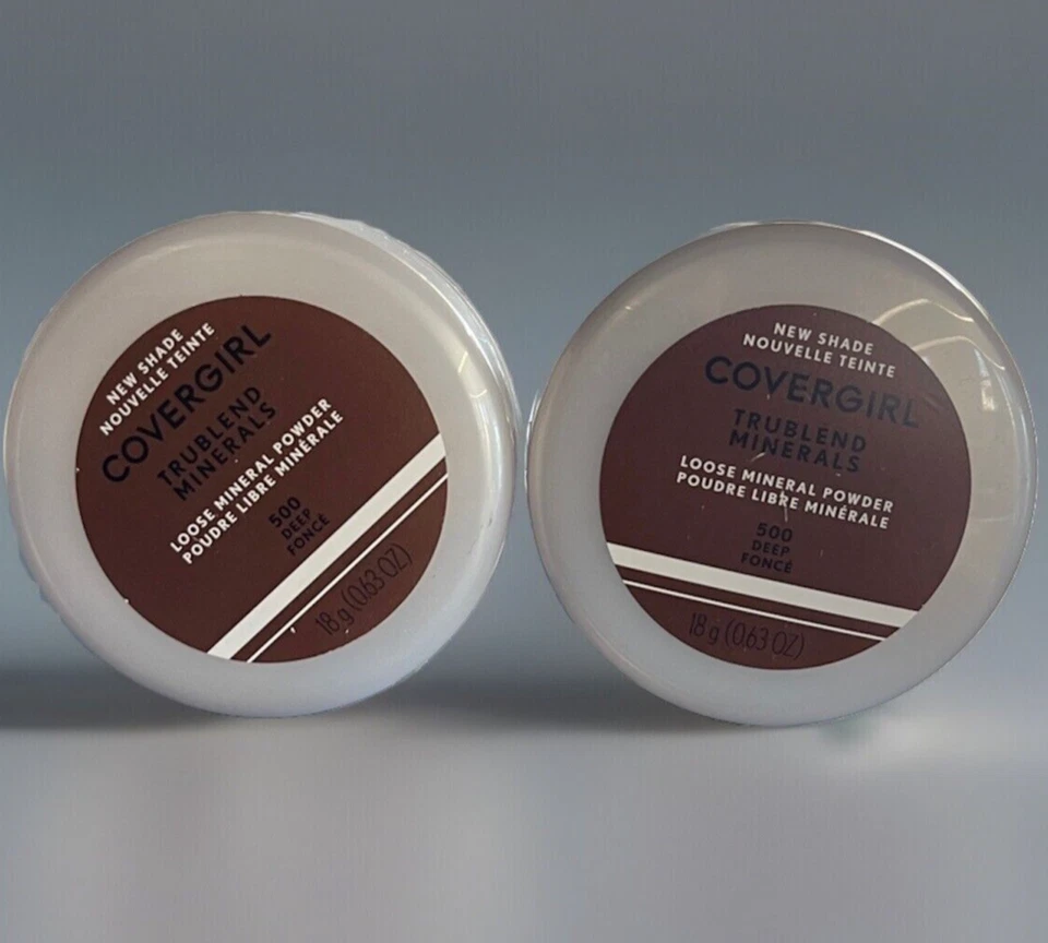 Covergirl Trublend Minerals Loose Mineral Powder 500 DEEP, 0.63 oz - 2 PACK - Image 2 of 4