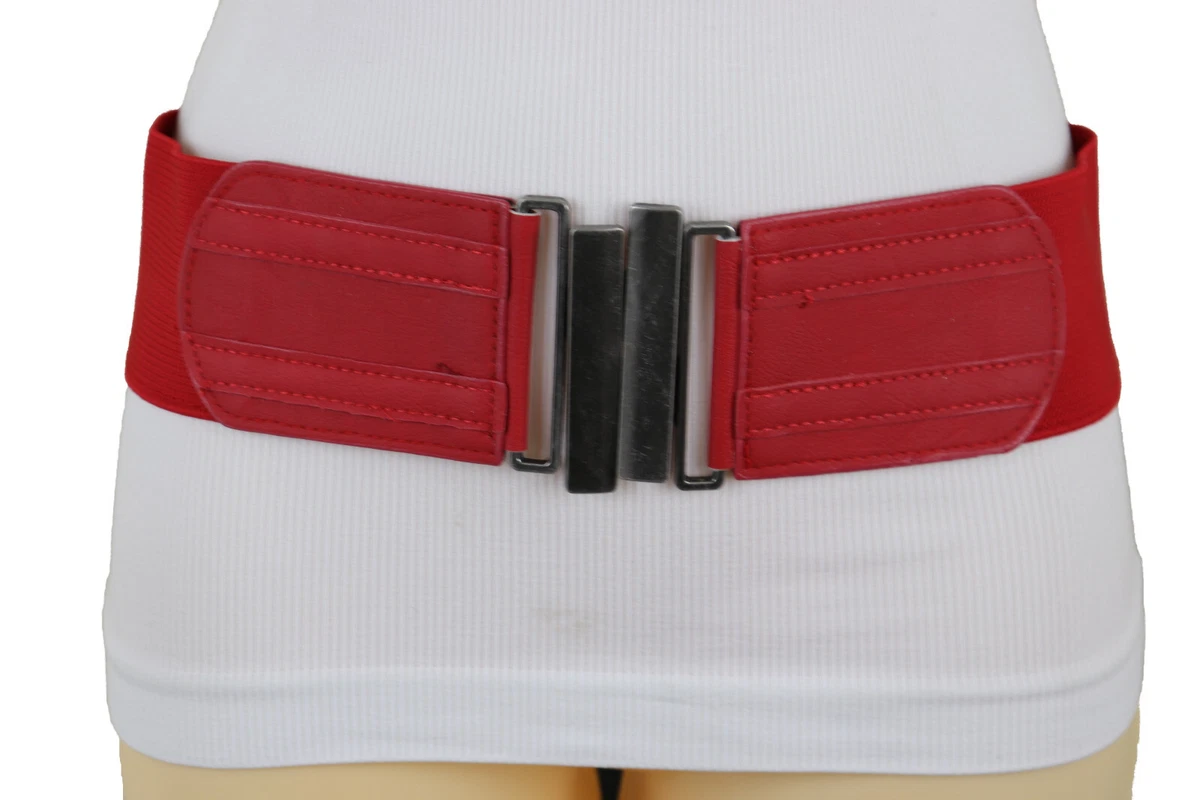 Ceinture rouge femme large cheap
