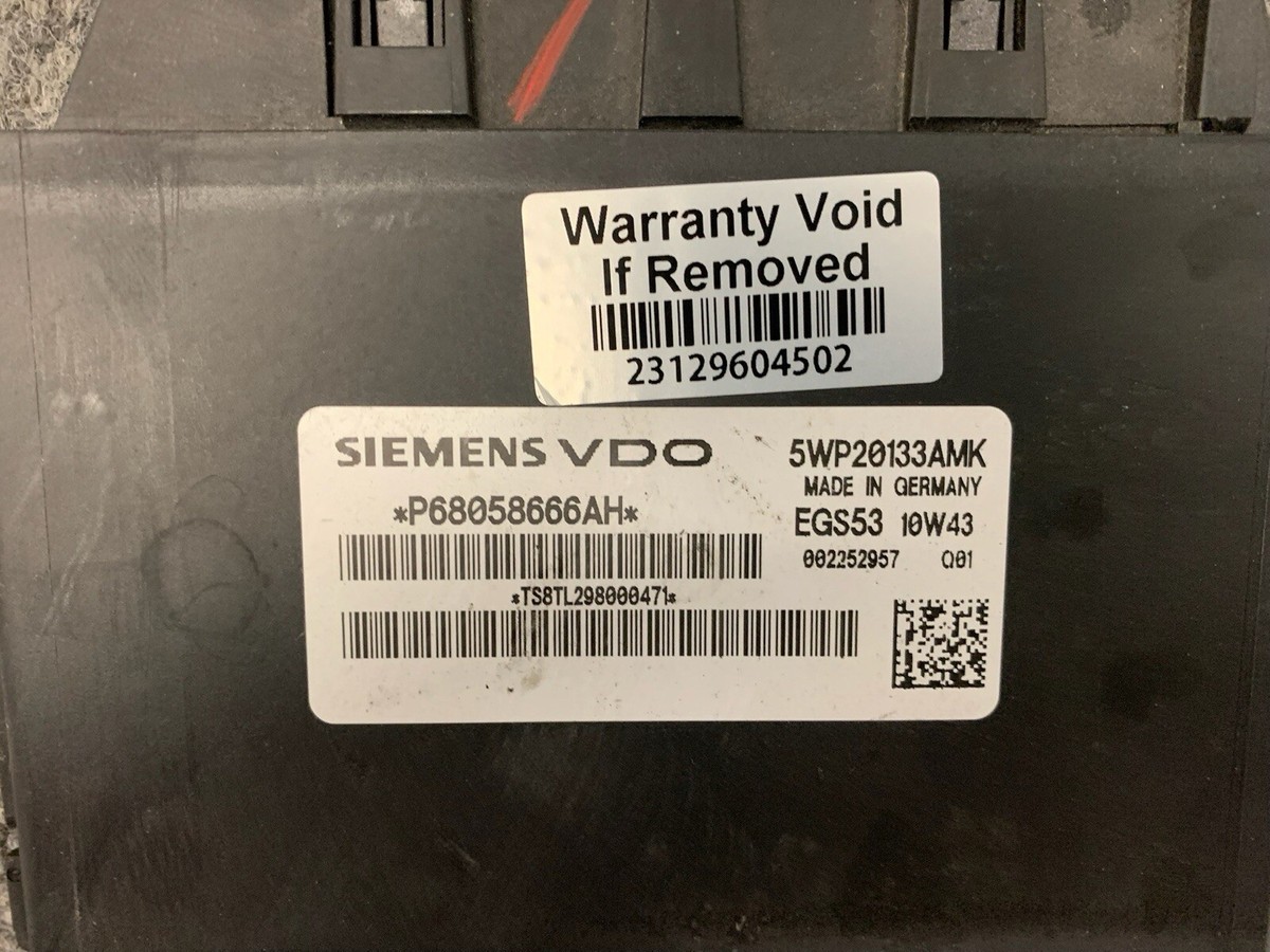 11 2011 Jeep Grand Cherokee Transmission Control Module Computer