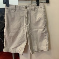 polo ralph lauren boys 10 khaki flat front short very gently used