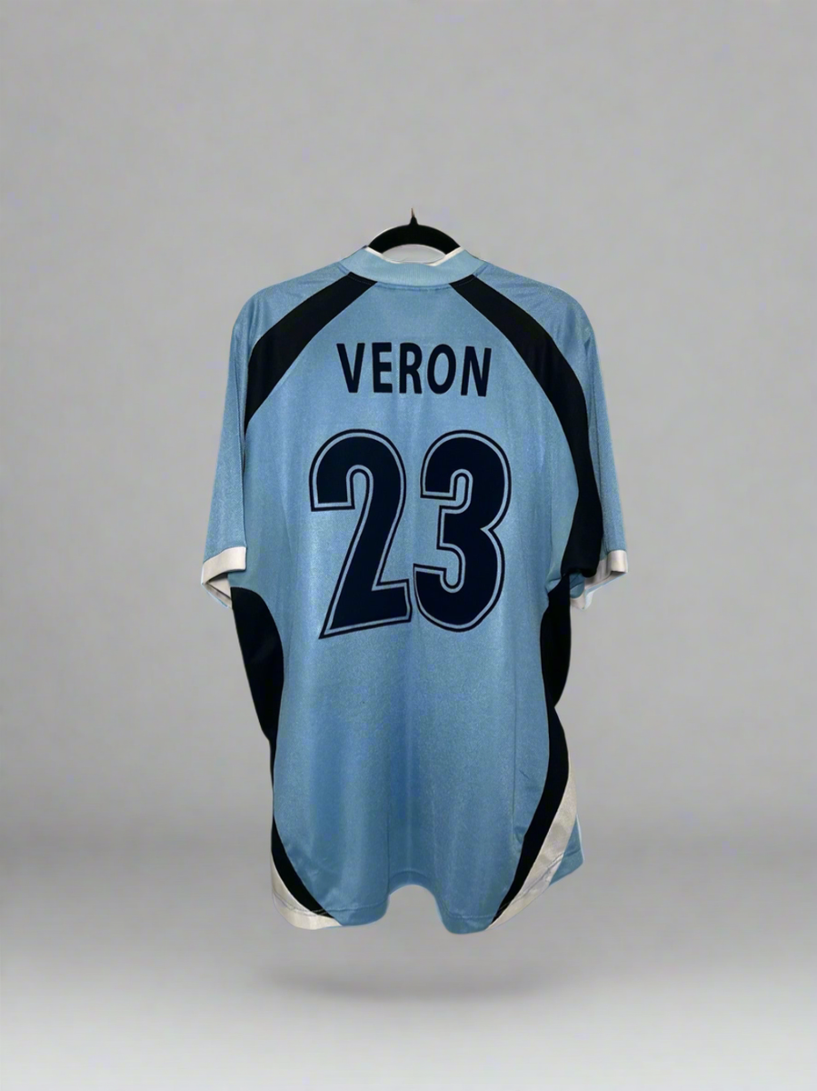2000-2001 ラツィオ ヴェロン ユニフォーム ラツィオ 00/01 ヴェロン ユニフォーム サイズM VERON LAZIO