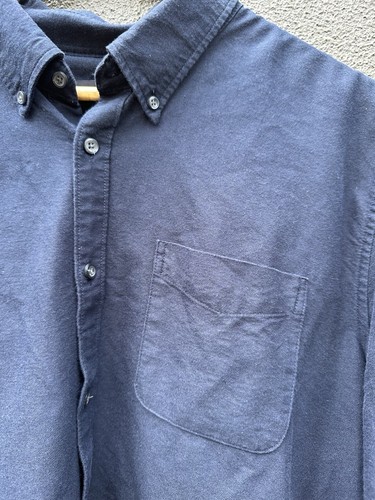French Connection Mens Navy Shirt XL - 100% Cotton Slim fit Long Sleeve - Picture 12 of 14