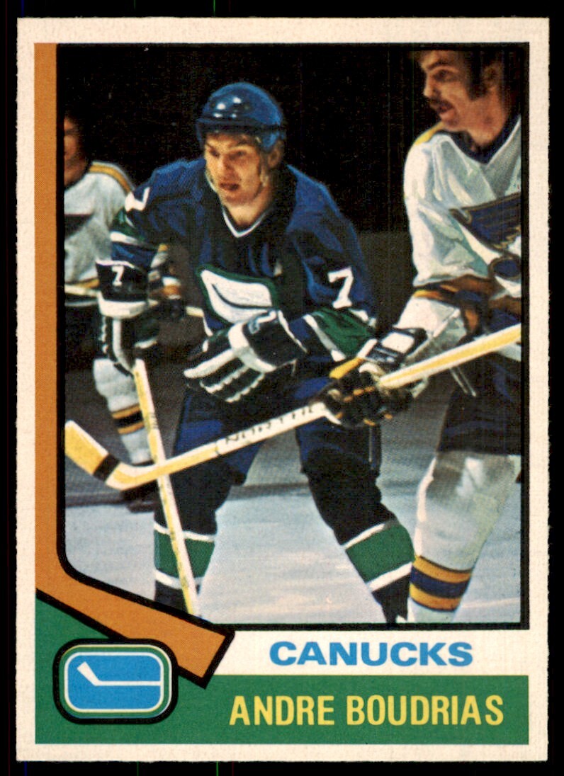 1974-75 O-Pee-Chee NM Andre Boudrias #191