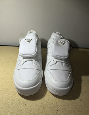 Men's 12 - adidas RE-Nylon Forum Low x Prada White 2022 W TAGS AND