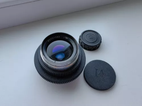 1965 Soviet Silver MIR-1 2.8/37mm lens USSR m39 mount SLR lens