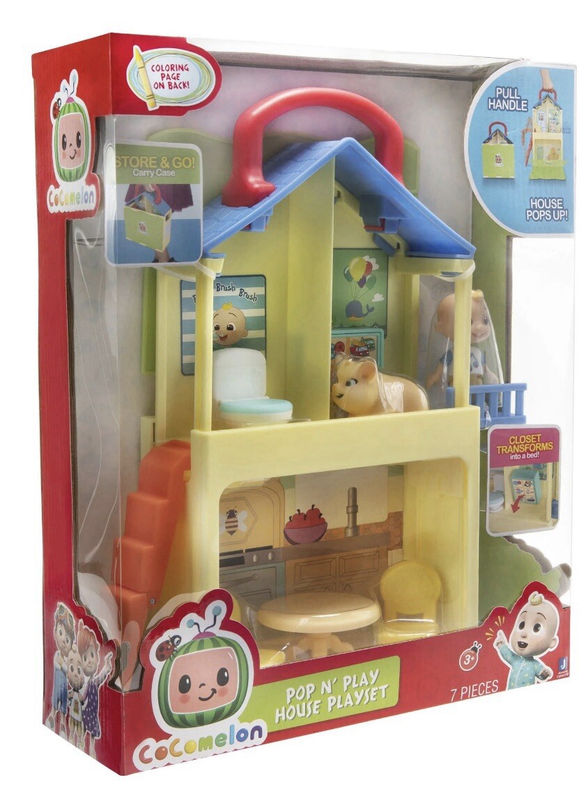 CoComelon's Pop n' Play House - Transforming Playset