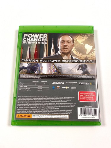 Call of Duty: Advanced Warfare - Microsoft Xbox One - Manual - Free Postage - Picture 4 of 4