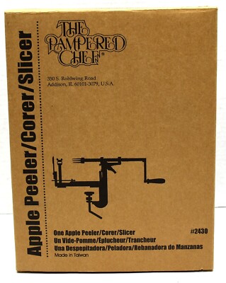 The Pampered Chef Apple Peeler Corer Slicer 2430