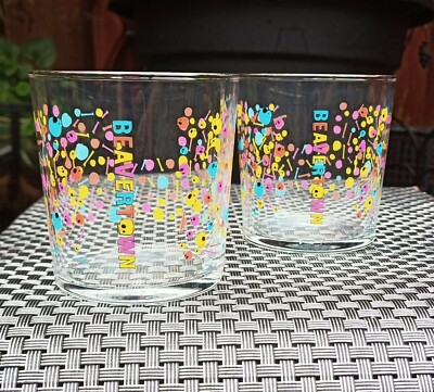 2 NEW Beavertown Neck Oil Gamma Ray HALF PINT Glasses 'CE Marked' Beer Ale 