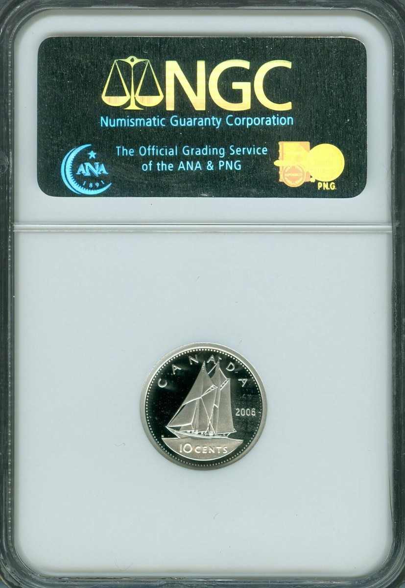 2006 CANADA SILVER 10 CENTS NGC PF69 ULTRA HEAVY CAMEO * | eBay