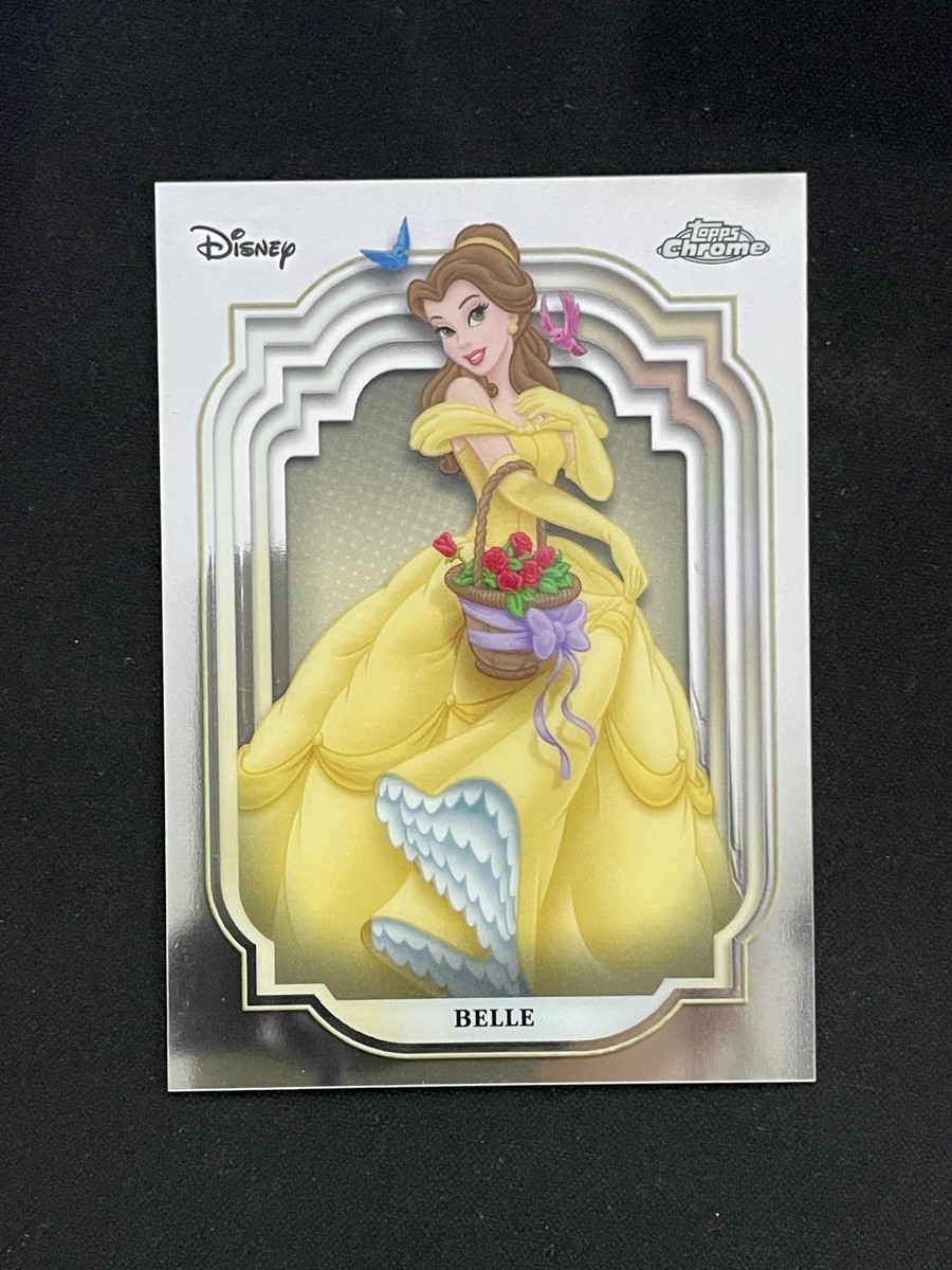 2025 topps chrome Disney Belle 199シリ 2025 Topps Chrome Disney Belle #125 Aqua Mini-Diamond