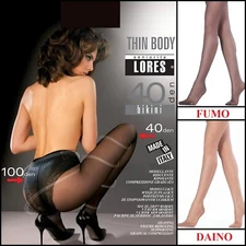 Lores Thin Body modeling luxury corrective panties bikini collants tights 40 Den