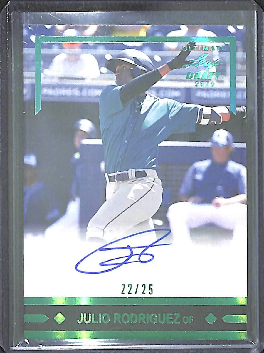 Julio Rodriguez 直筆サインカード　2020 Leaf Draft 2020 Leaf Ultimate Draft - Julio Rodriguez #GLR-JR1 for sale | eBay