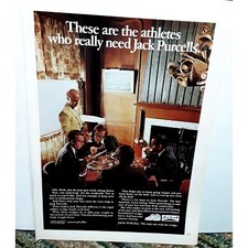 1971 Jack Purcell Shoes Athlete Original Prin...