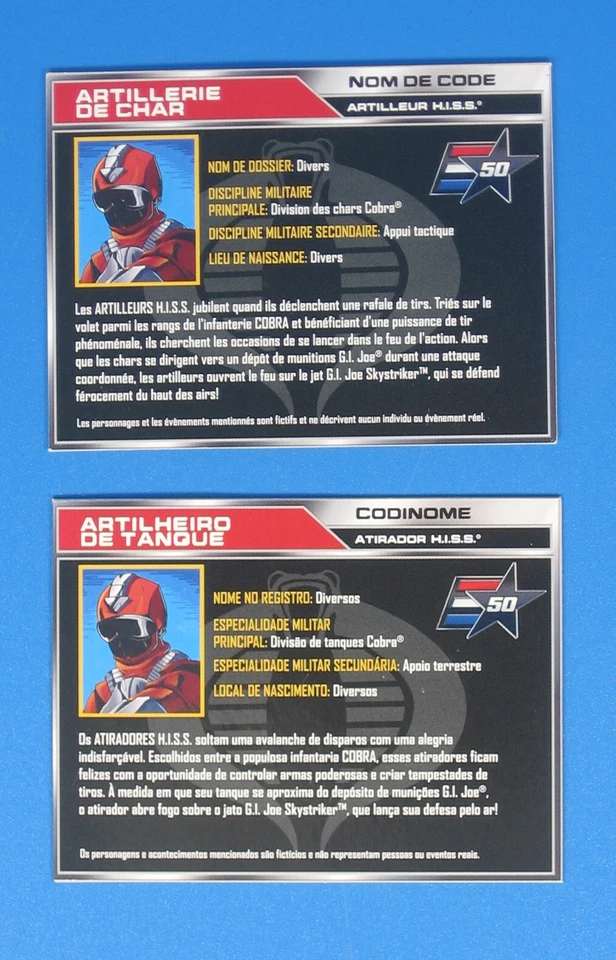 Figura de acción GI Joe Cobra HISS Tank Gunner 4" 2015 naranja SDCC 50 aniversario Foto 4 de 4